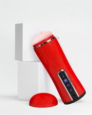 Erodit Luxe Pocket Pussy Masturbator,  usb oplaadbaar rood