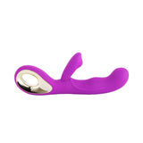 USB Oplaadbaar G-Spot Clitoris Vibrator Paars