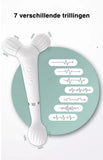 Erodit multifunctionele wand massage vibrator, usb oplaadbaar